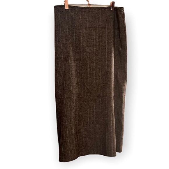 Larry Levine Stretch Midi Skirt - Picture 1 of 6